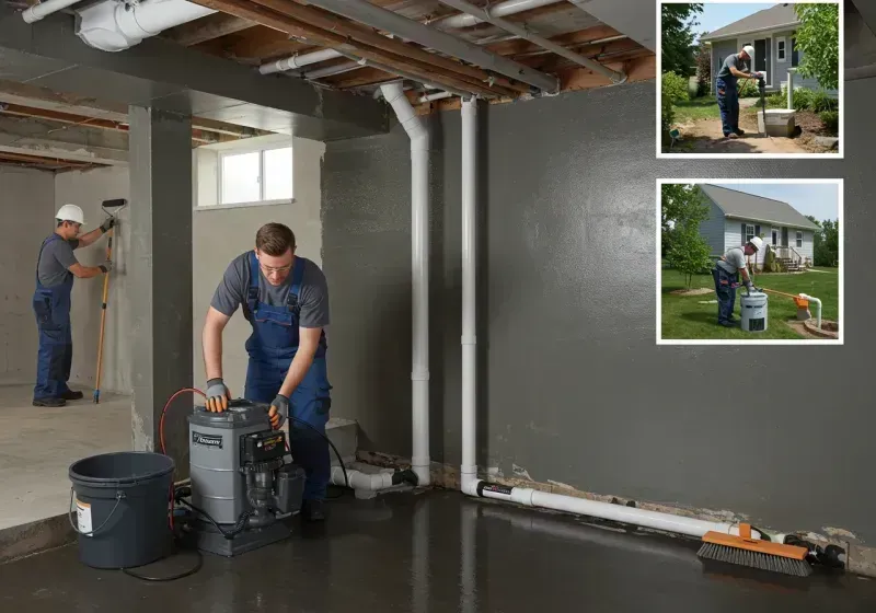 Basement Waterproofing and Flood Prevention process in Sturgis, MI